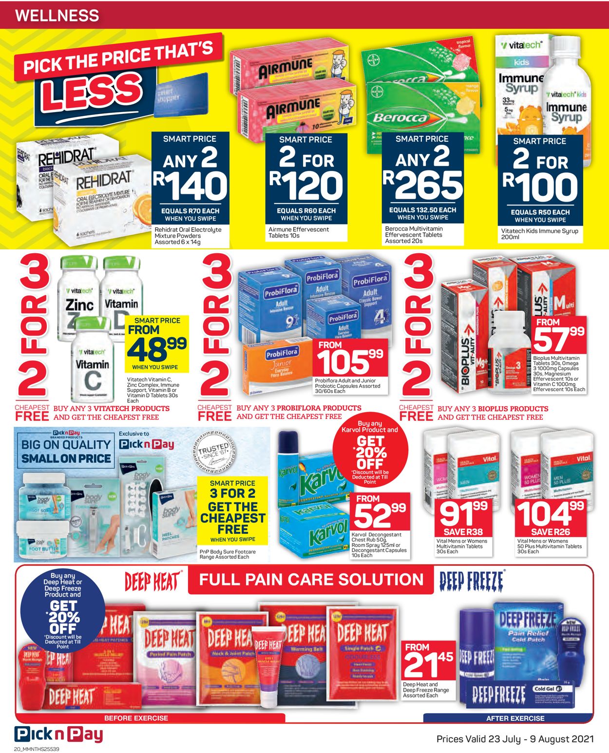 Pick n Pay Catalogue - 2021/07/23-2021/08/09 (Page 20)