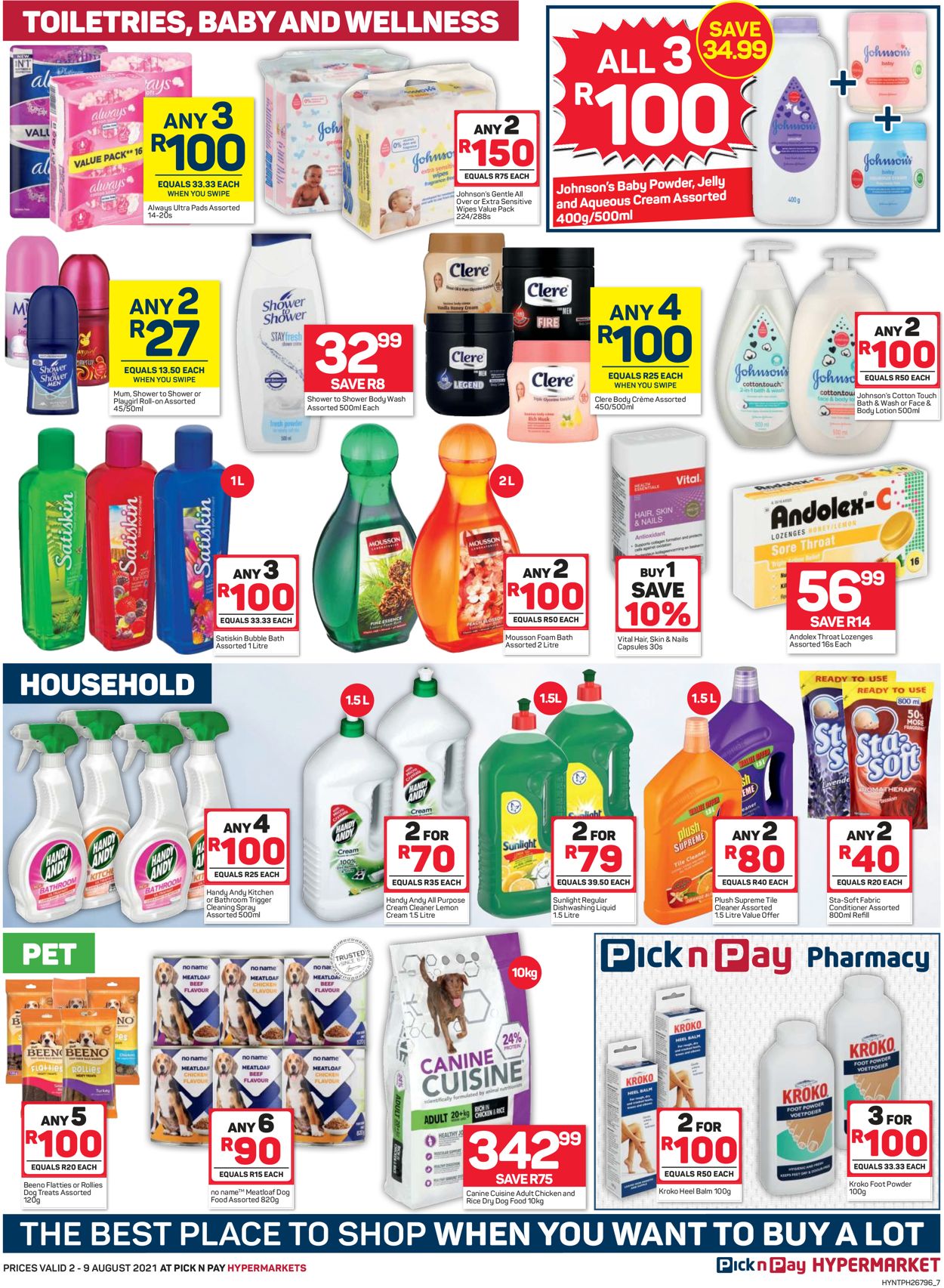 Pick n Pay Catalogue - 2021/08/02-2021/08/09 (Page 7)