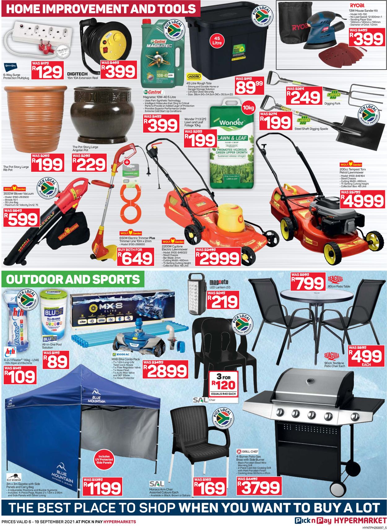 Pick n Pay Catalogue - 2021/09/06-2021/09/19 (Page 5)