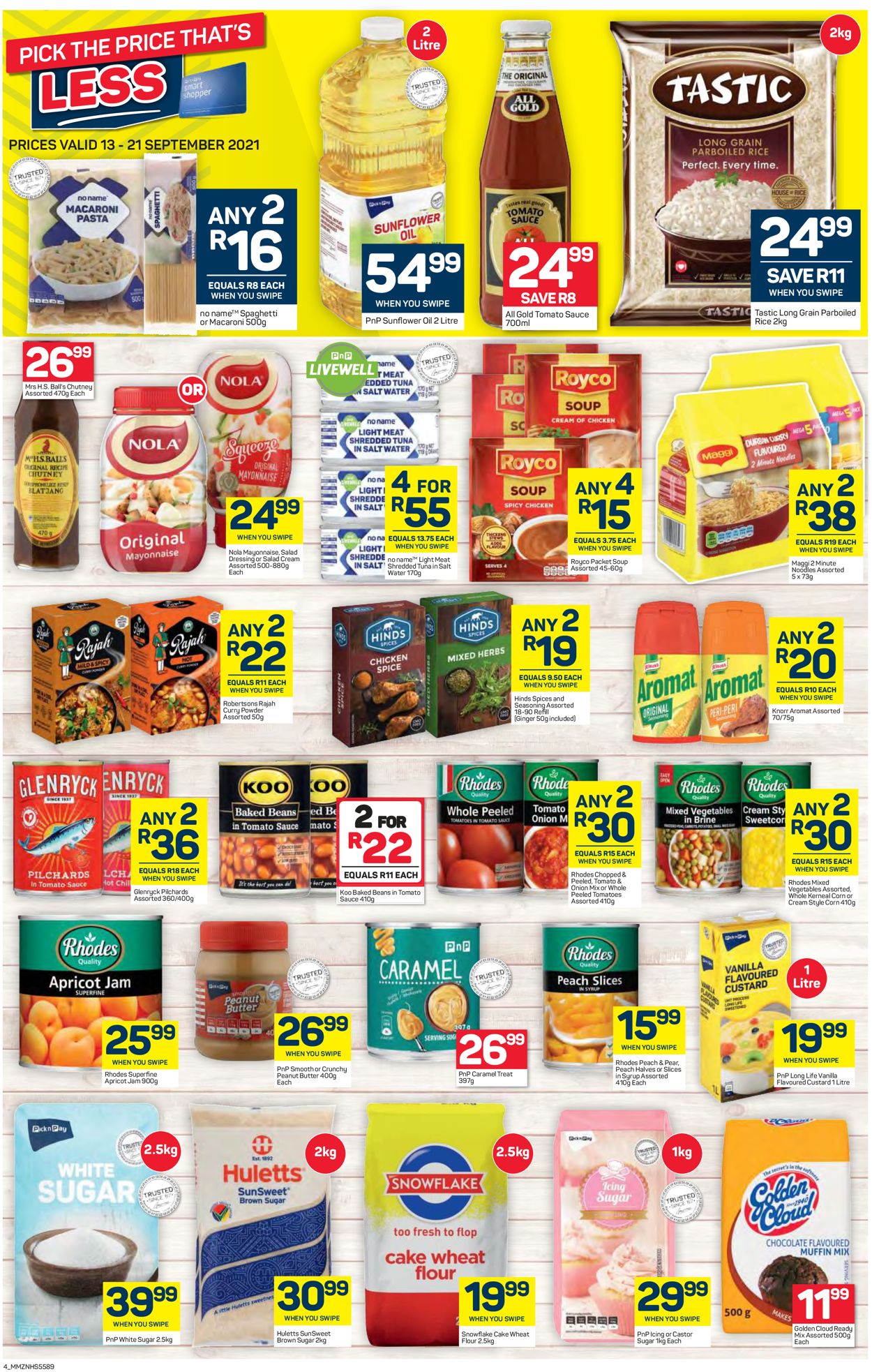 Pick n Pay Catalogue - 2021/09/13-2021/09/21 (Page 4)