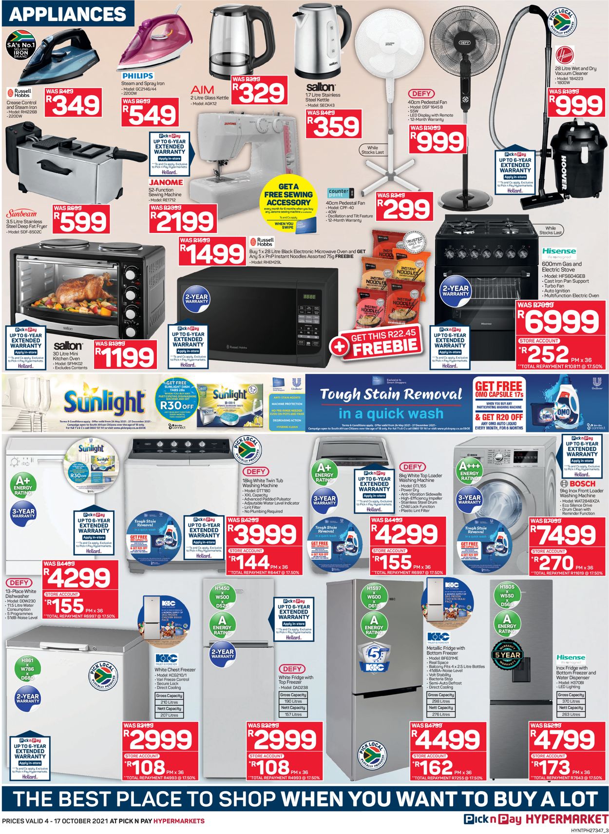 Pick n Pay Catalogue - 2021/10/04-2021/10/17 (Page 3)