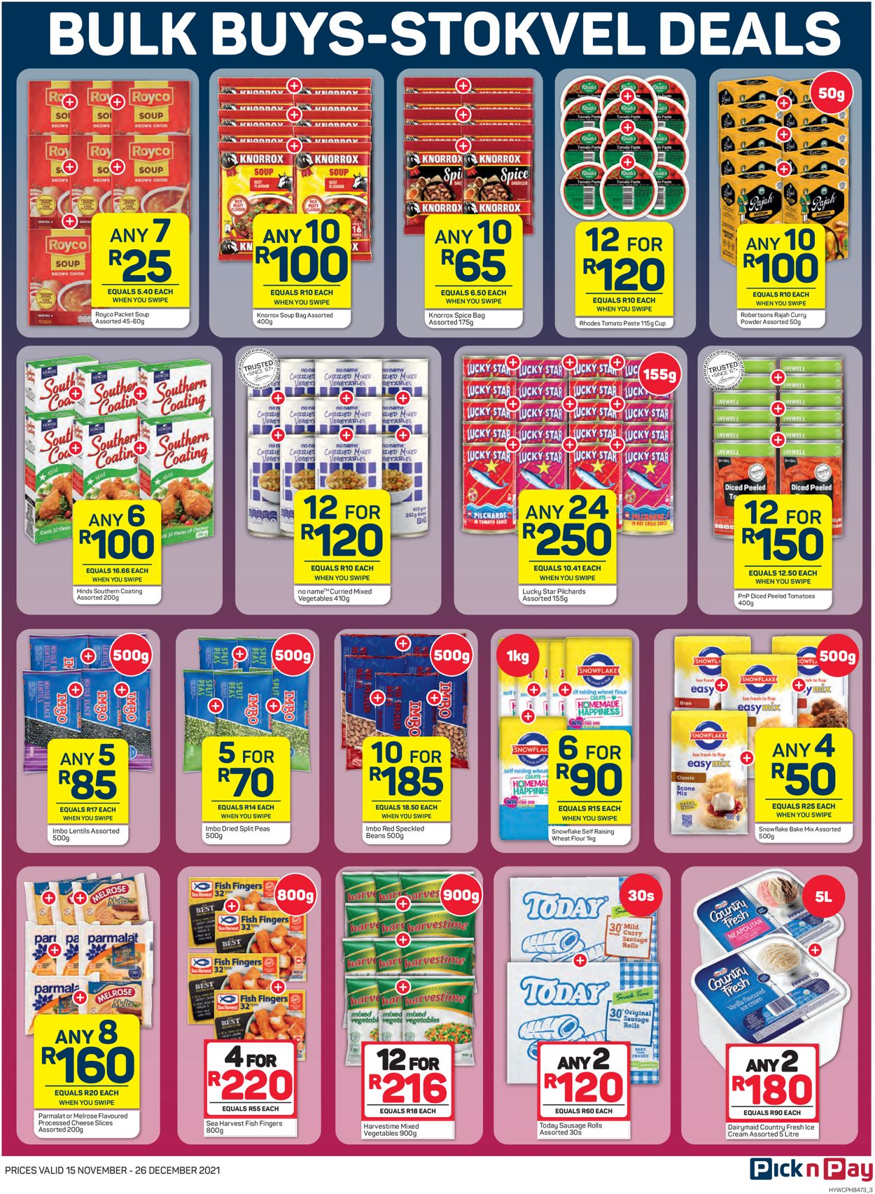 Pick n Pay Catalogue - 2021/11/15-2021/12/26 (Page 3)