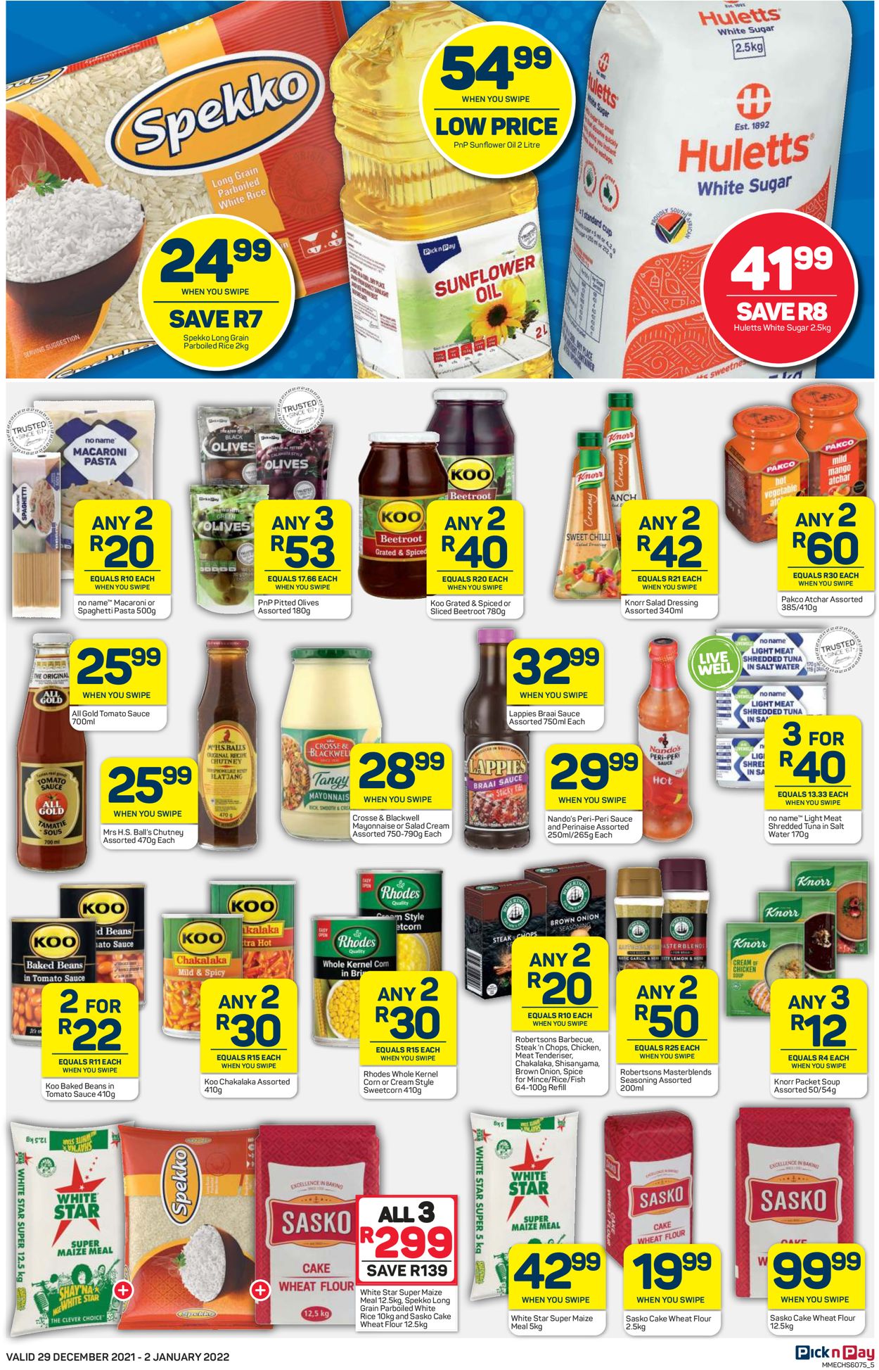 Pick n Pay Catalogue - 2021/12/29-2022/01/02 (Page 5)