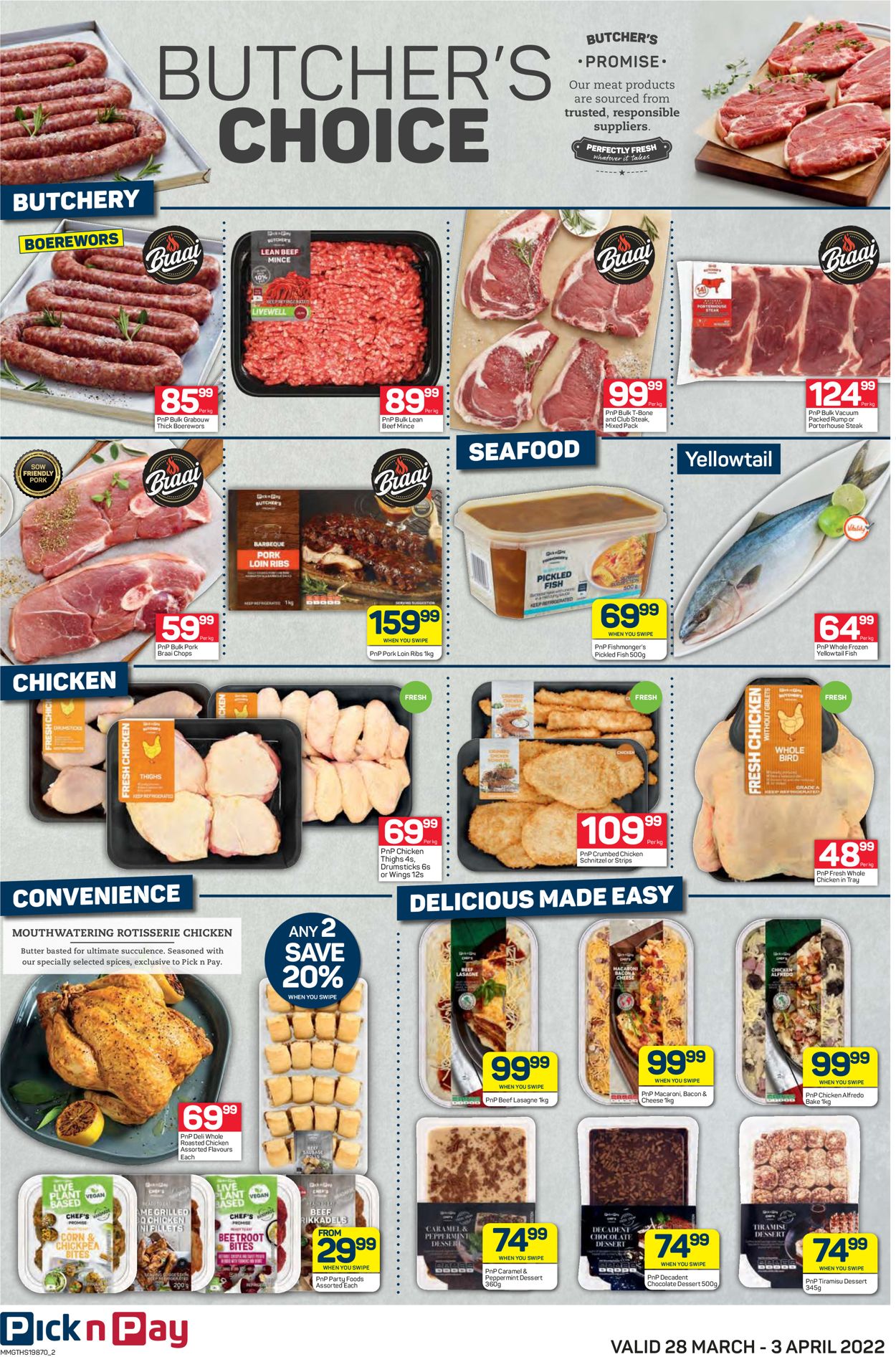 Pick n Pay EASTER 2022 Catalogue - 2022/03/28-2022/04/03 (Page 2)