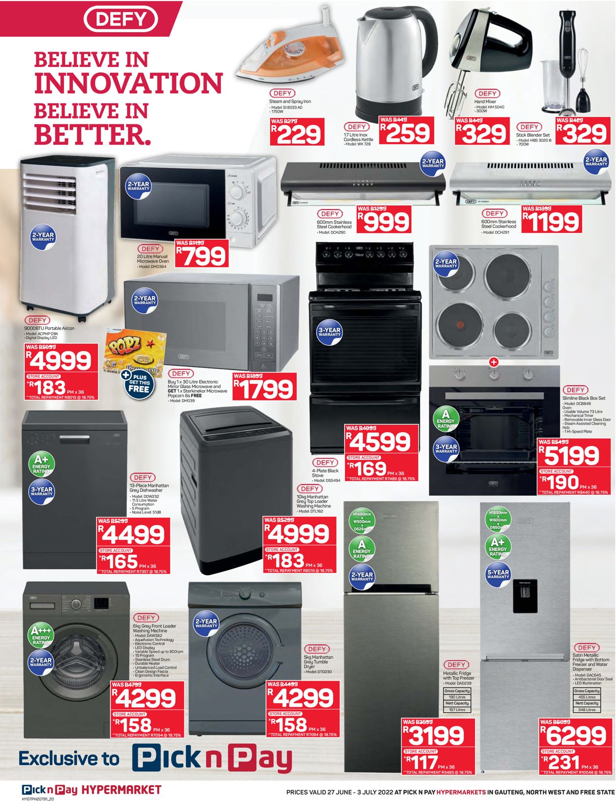 Pick n Pay Catalogue - 2022/06/27-2022/07/03 (Page 22)