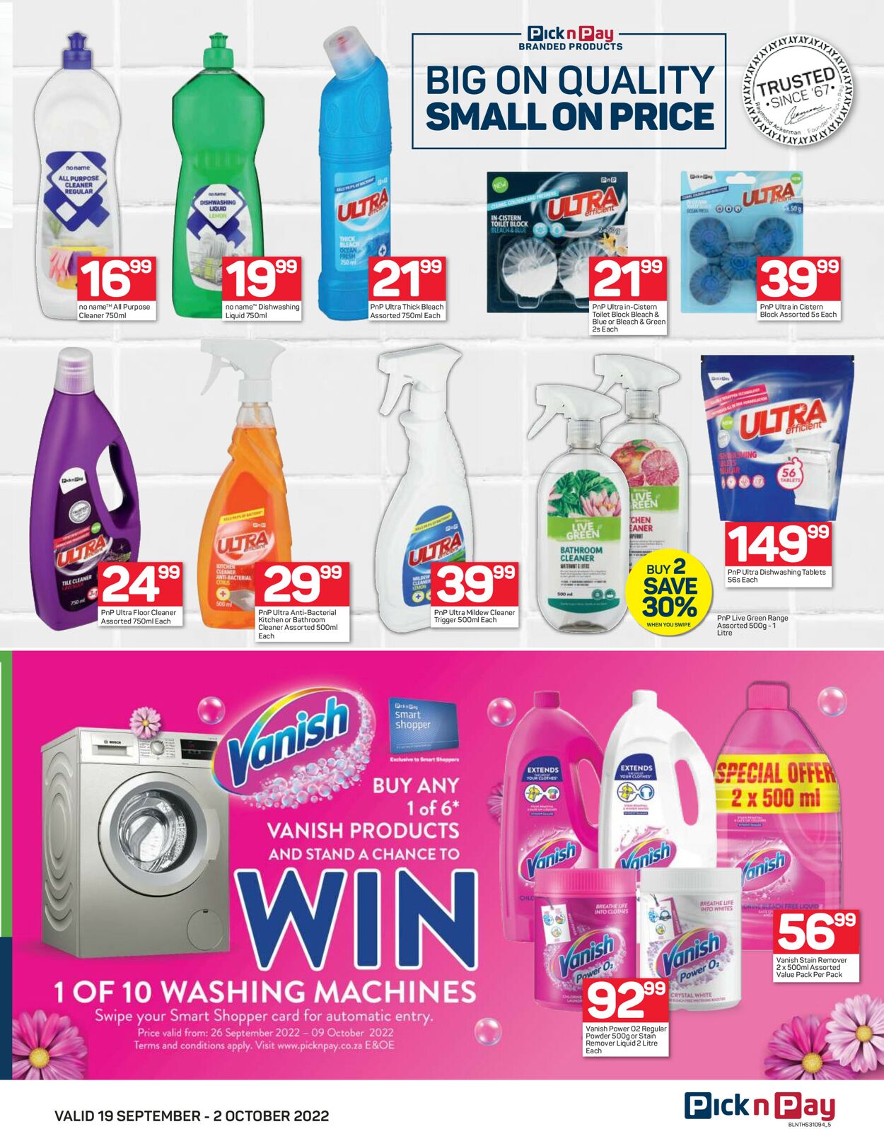 Pick n Pay Catalogue - 2022/09/19-2022/10/02 (Page 5)
