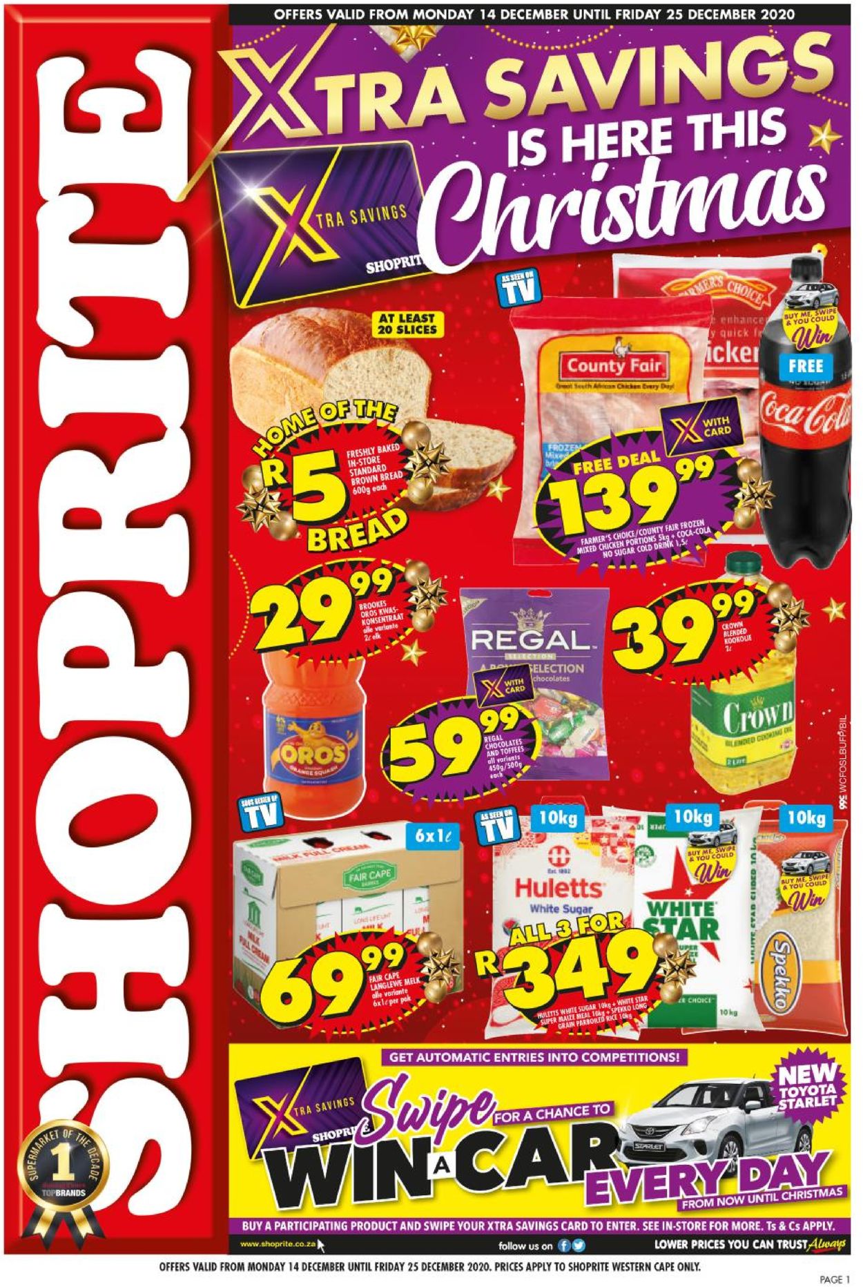 Shoprite Christmas Savings 2020 Catalogue - 2020/12/14-2020/12/25